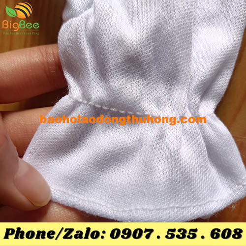 ưu điểm của bao tay thun ráp kẻ Hàn Quốc màu trắng