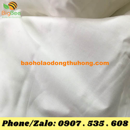 vải katesilk may nón lưỡi trai xếp ly cho công nhân ngành may