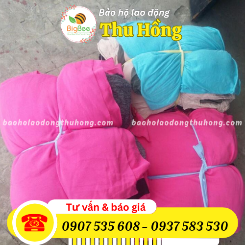 Vải lau công nghiệp bó sẵn 1 cục 5kg Vải lau công nghiệp bó sẵn 1 cục 5kg