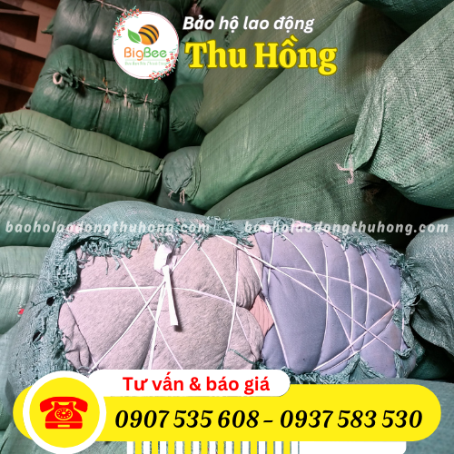 Vải lau công nghiệp giá rẻ 1 bó 5kg vệ sinh máy móc Vải lau công nghiệp giá rẻ 1 bó 5kg vệ sinh máy móc