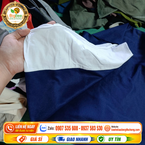 Vải lau cotton màu 100% lau dầu nhớt, bụi bẩn Vải lau cotton màu 100% lau dầu nhớt, bụi bẩn