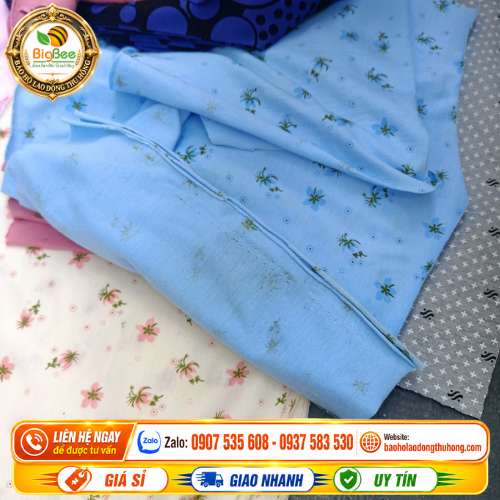 Vải lau nhà xưởng cotton màu 100% cao cấp Vải lau nhà xưởng cotton màu 100% cao cấp