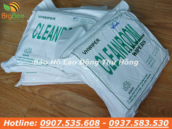 vải lau phòng sạch giá rẻ nhiều size Cleanroom Wipers