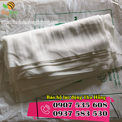 vải lau phòng sạch polyester không bụi