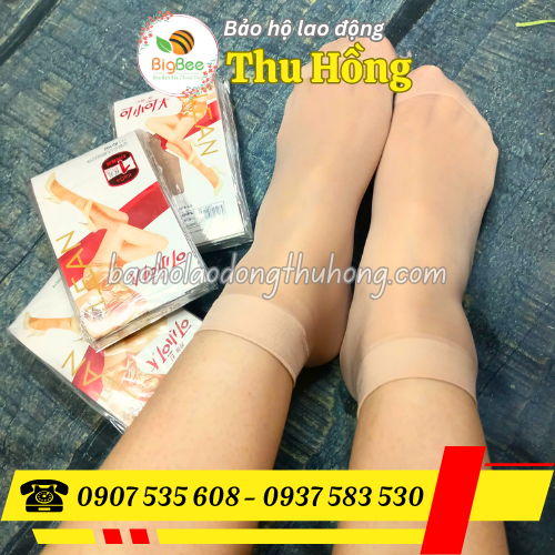 Vớ nữ cổ ngắn màu da Vớ nữ cổ ngắn màu da