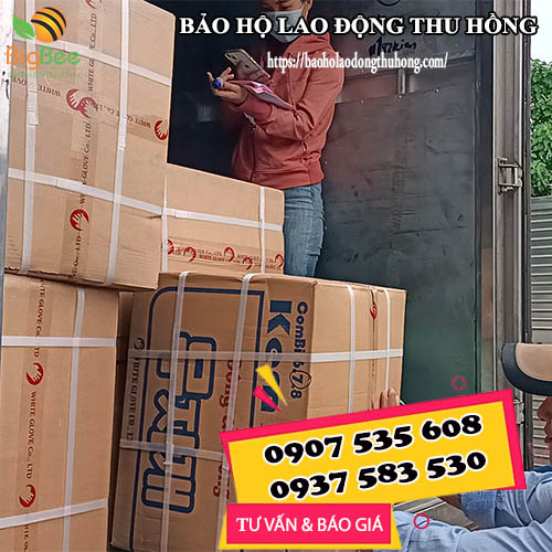 xuất kho găng tay cao su Đông Cầu Vồng tại TPHCM