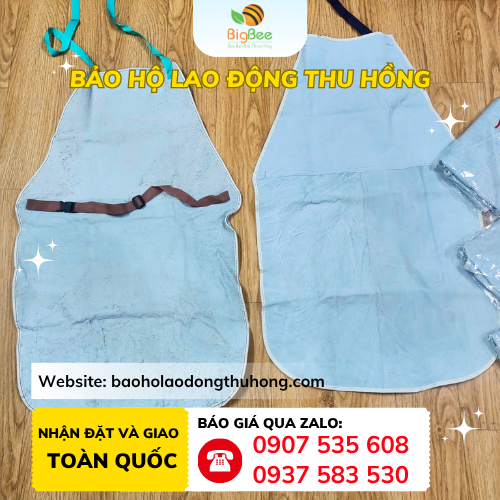 Yếm bảo hộ da hàn 2 lớp cao cấp Yếm bảo hộ da hàn 2 lớp cao cấp