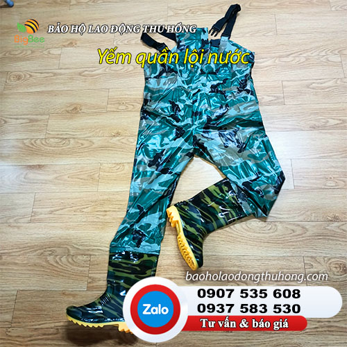Yếm liền quần lội nước chống thấm 01 Yếm liền quần lội nước chống thấm 01