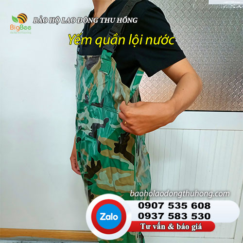 Yếm liền quần lội nước chống thấm 02 Yếm liền quần lội nước chống thấm 02