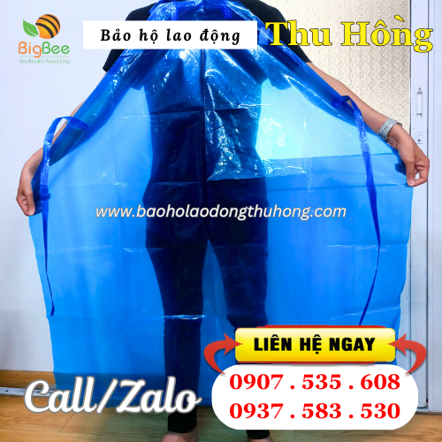 Yếm nhựa trong suốt cho công nhân thủy sản Yếm nhựa trong suốt cho công nhân thủy sản