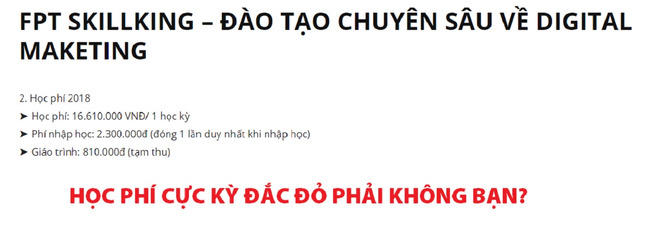 Học phí digital marketing tại FPT sau khi tìm hiểu Học phí digital marketing tại FPT sau khi tìm hiểu