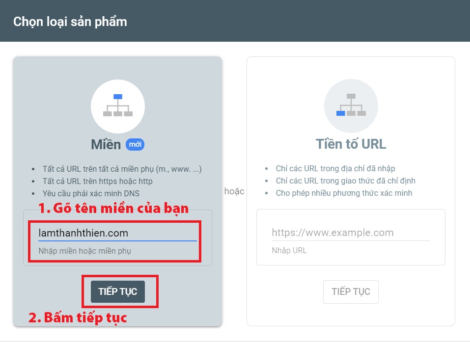 Hướng dẫn cách trỏ (gắn) tên miền về google site | Ảnh 3 Hướng dẫn cách trỏ (gắn) tên miền về google site | Ảnh 3