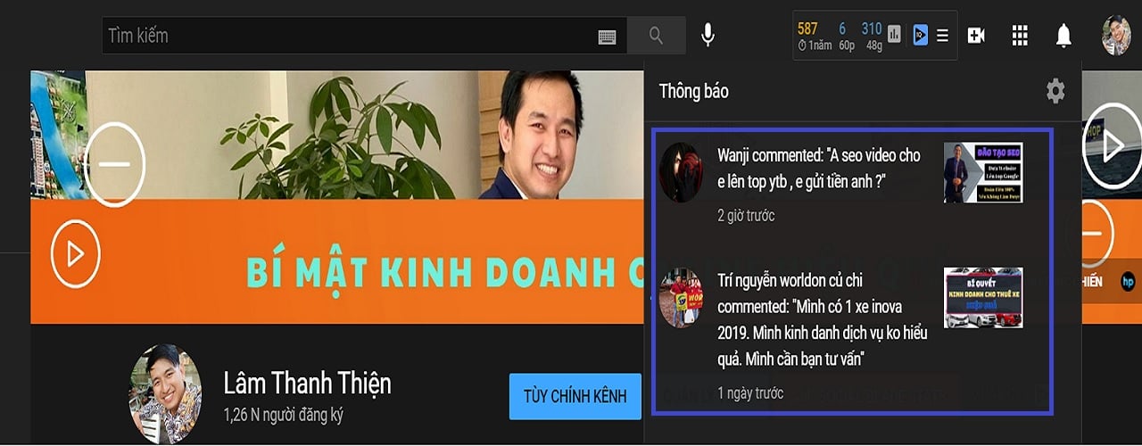 Bán hàng ngay trên kênh youtube Bán hàng ngay trên kênh youtube
