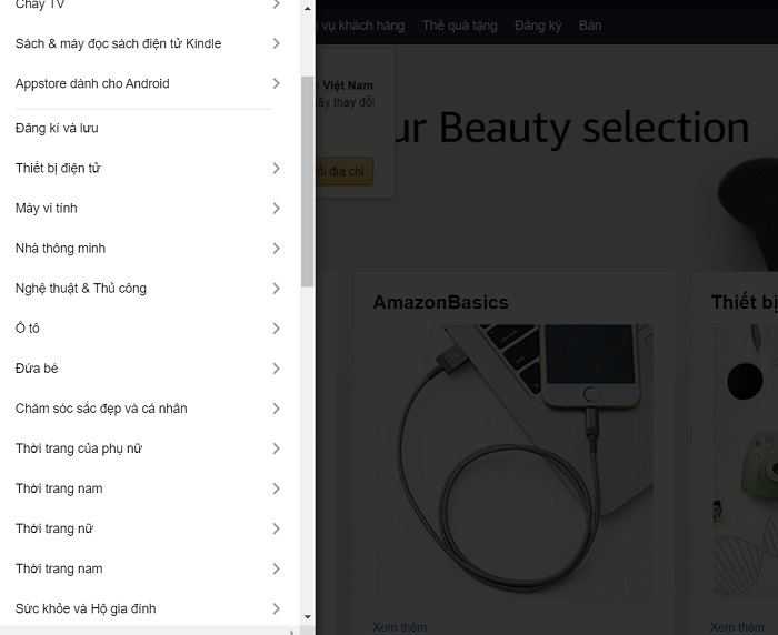 Ảnh chụp từ Website Amazon. Ở trong ngõ vẫn có thể kinh doanh mọi thứ trên online. Ảnh chụp từ Website Amazon. Ở trong ngõ vẫn có thể kinh doanh mọi thứ trên online.