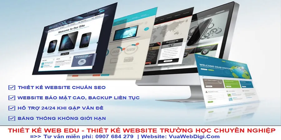 Thiết Kế Web Edu - Thiết Kế Website Trường Học Ngành Giáo Dục Uy Tín☑️