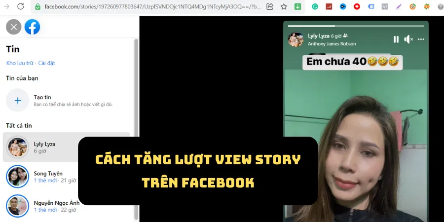 Cách Tăng View(Lượt Xem) Story Facebook Nhanh Chóng Hàng Triệu View