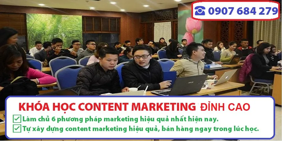 Khóa Học Content Marketing Online➸Dạy Viết Content Marketing Đỉnh Cao tại TPHCM, Hà Nội & tất cả tỉnh thành tại Việt Nam