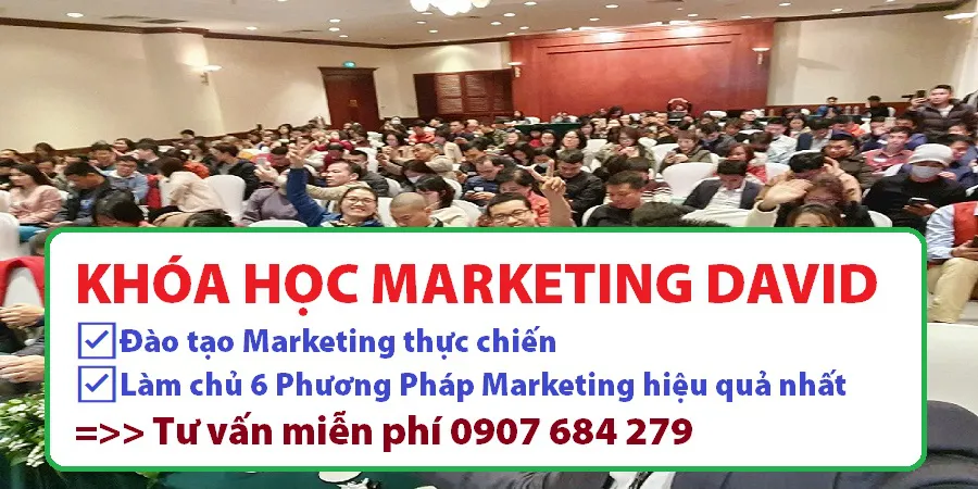 Khóa Học Marketing David➸Đạo Tạo Chuyên Gia Marketing Thực Chiến ★★★★★