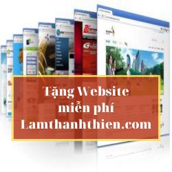 【Tặng Website miễn phí】☑️Không tốn 1 đồng cho 1 website chuyên nghiệp★