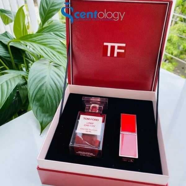 GIFT SET NƯỚC HOA UNISEX TOM FORD LOST CHERRY 2PCS