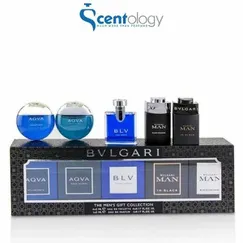 GIFT SET NƯỚC HOA NAM BVLGARI THE MEN'S GIFT COLLECTION 5PCS