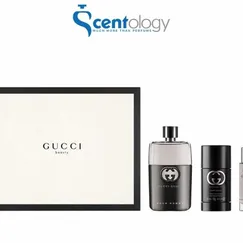 GIFT SET NƯỚC HOA NAM GUCCI GUILTY FOR MEN 3PCS