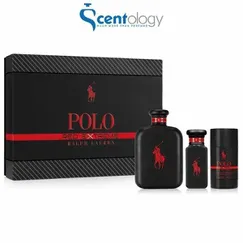 GIFT SET NƯỚC HOA NAM RALPH LAUREN POLO RED EXTREME 3PCS