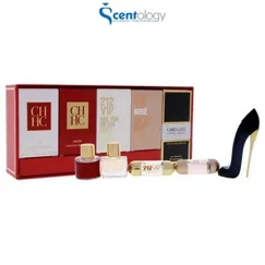 GIFT SET NƯỚC HOA NỮ CAROLINA HERRERA FRAGRANCES FOR WOMEN 5PCS