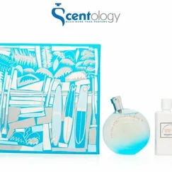 GIFT SET NƯỚC HOA NỮ HERMES EAU DES MERVEILLES BLEU 2PCS