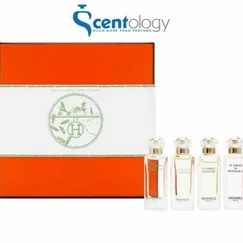 GIFT SET NƯỚC HOA UNISEX HERMES LA COLLECTION DES PARFUMS JARDINS 7.5ML 4 PCS