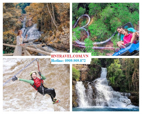 Thác Datanla tại Đà Lạt