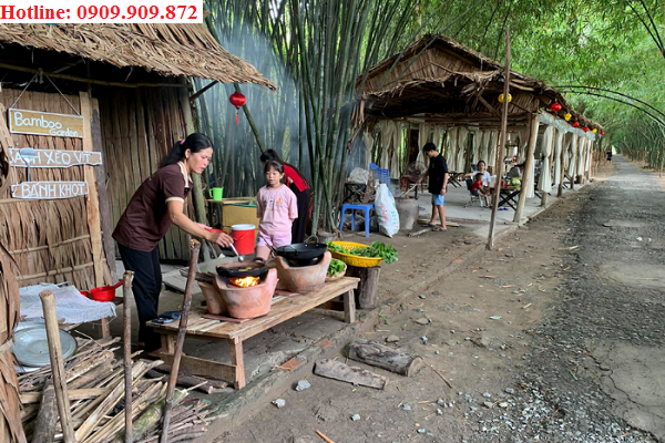 Ẩm thực độc đáo tại Bamboo garden