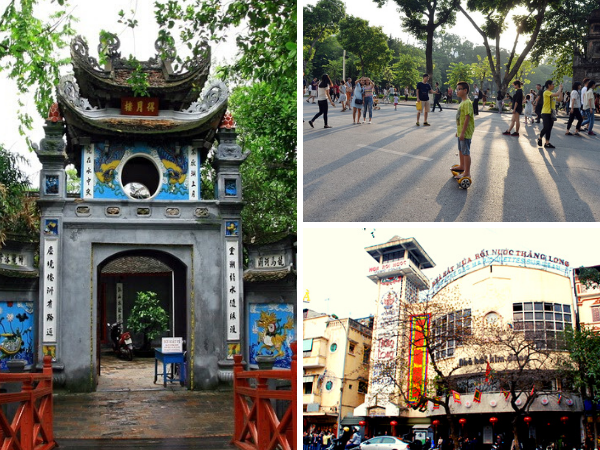 Các danh lam thắng cảnh tại Hồ Gươm