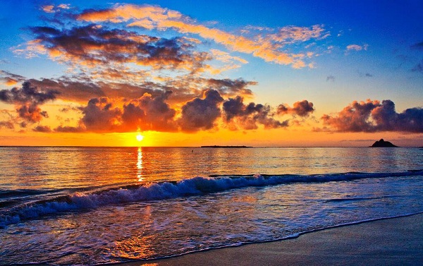 Hoàng Hôn tuyệt đẹp trên Bãi Sao