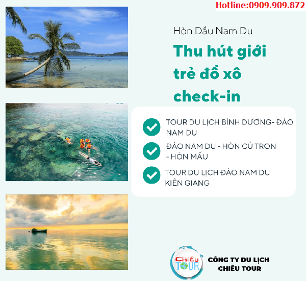 Du lịch Hòn Dầu tại Nam Du
