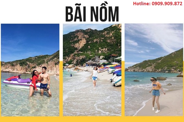 Bãi Nồm tại Đảo Bình Ba