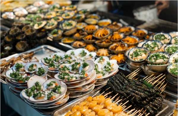 Tiệc BBQ hải sản nướng tại Nha Trang