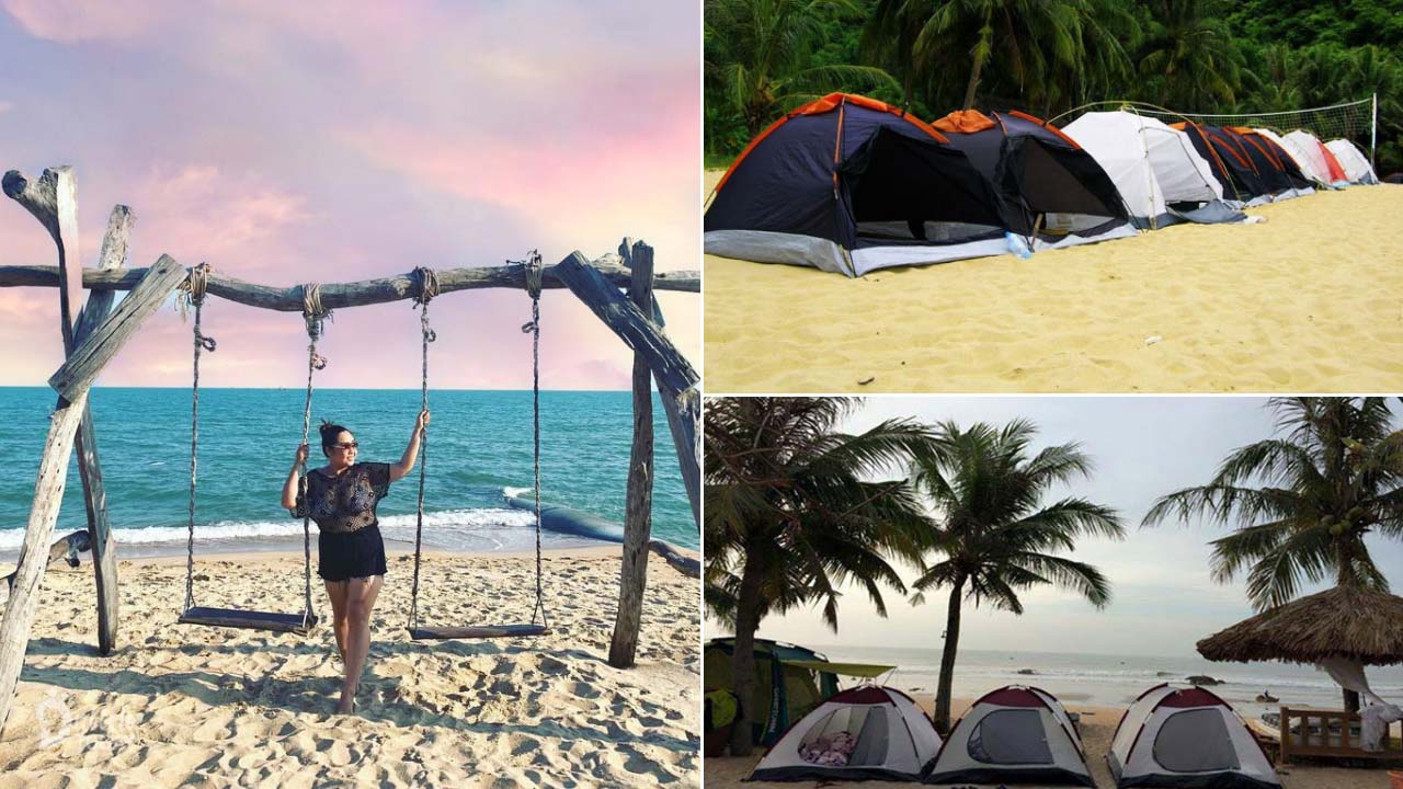 Cắm trại tại Biển Hồ Cốc