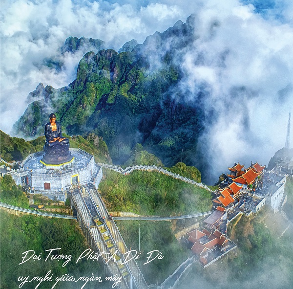 Tượng Phật A Di Đà trên núi Fansipan