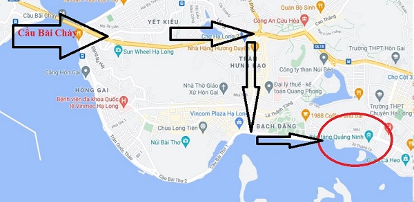 Hướng dẫn đường đi đến Bảo Tàng