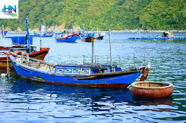 Làng chài tại khu vực Nha Trang