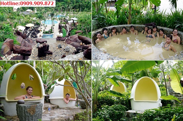 Dịch vụ tắm bùn khoáng tại KDL Trăm Trứng