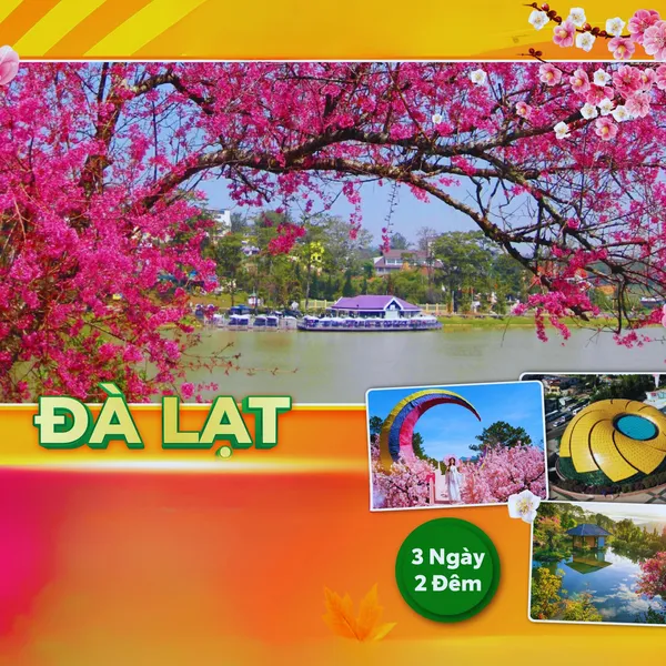 Tour Tết 2026 Đà Lạt 3 Ngày 3 Đêm