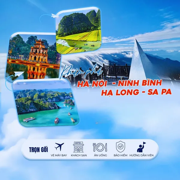 Tour Hà Nội Sapa Hạ Long Ninh Bình Tết Dương Lịch