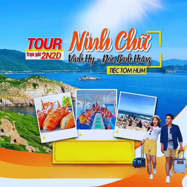 Tour Bình Hưng Vĩnh Hy 2N2Đ Tết Dương Lịch