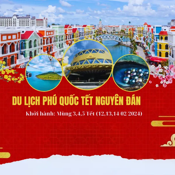 Tour Sài Gòn Miền Tây Phú Quốc Tết Dương Lịch