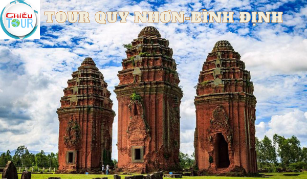 Bộ 3 Tháp tại Tháp Dương Long - Bình Định