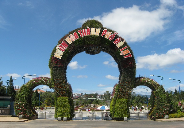 Vườn hoa thành phố Đà Lạt