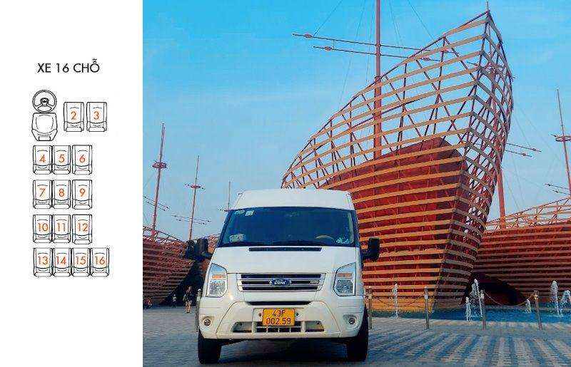 Dịch vụ cho thuê xe 16 chỗ tại phường Hạnh Thông