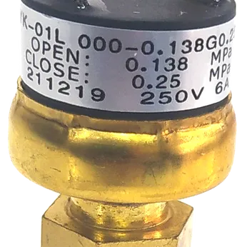 Low Pressure Switch for PAC Emerson Vertiv 0.138Mpa - 0.25Mpa